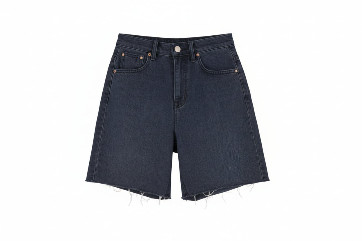 Loose Casual Women's Five-Point Denim Shorts